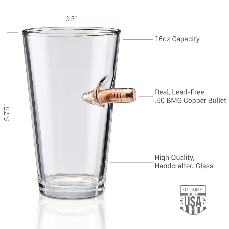 Bullet Pint Glasses